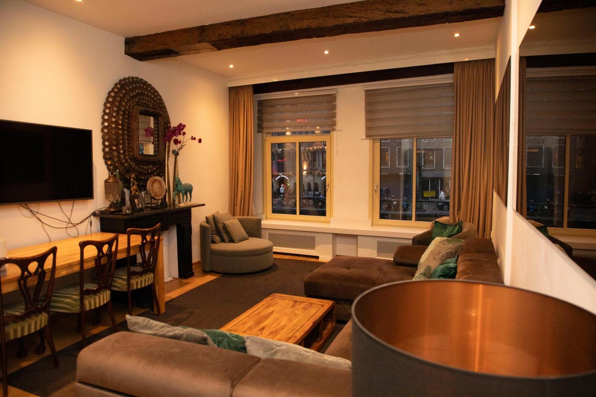 Red Light District B & B Canal View Amsterdam Exteriör bild